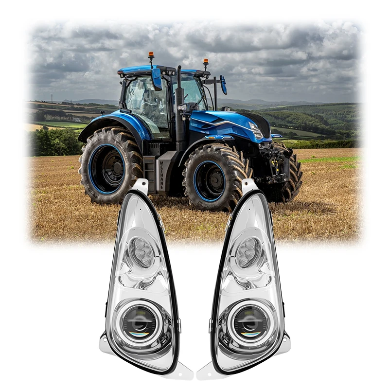 12V 24V 75W High/Low Beam LED Tractor Lights For New Holland TS Series TS100A TS110A Led Headlight