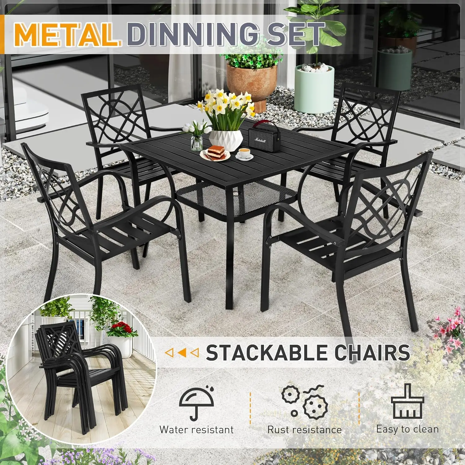 Thumbnail 3 - #31 Best Rated Stackable Dining Chairs to Buy in 2026