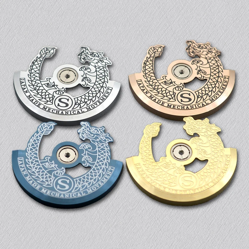 Dragon Icon NH34 NH35 NH36 NH38 NH70 Movimento dell'orologio Rotore automatico a martello Adatto al movimento Seiko Parti di riparazione del peso del pendolo