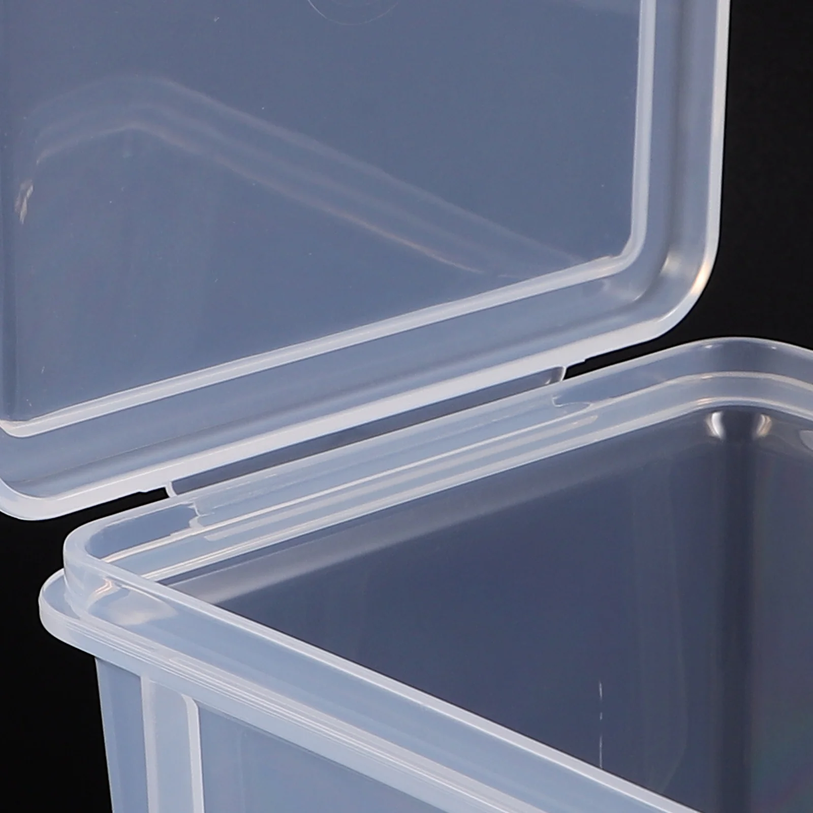 

2Pcs Large Coin Holder Transparent Case Protective Storage Box for Coin Display Storage Box Plastic Container