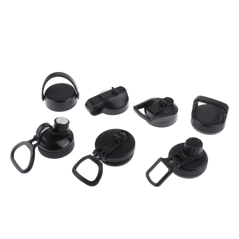 Reemplace la tapa flexible de la tapa abatible de la paja para el frasco de la botella de agua hidro ajuste perfecto botella de boca ancha