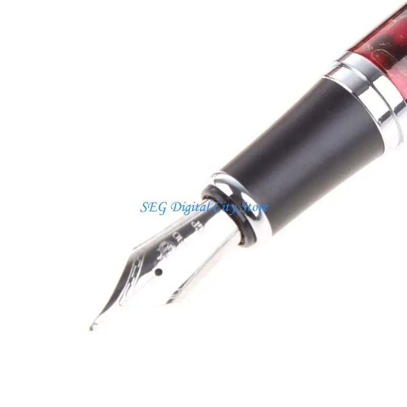 U75B JINHAO x750 Lava Red Nib Fountain Pen Nice Gift