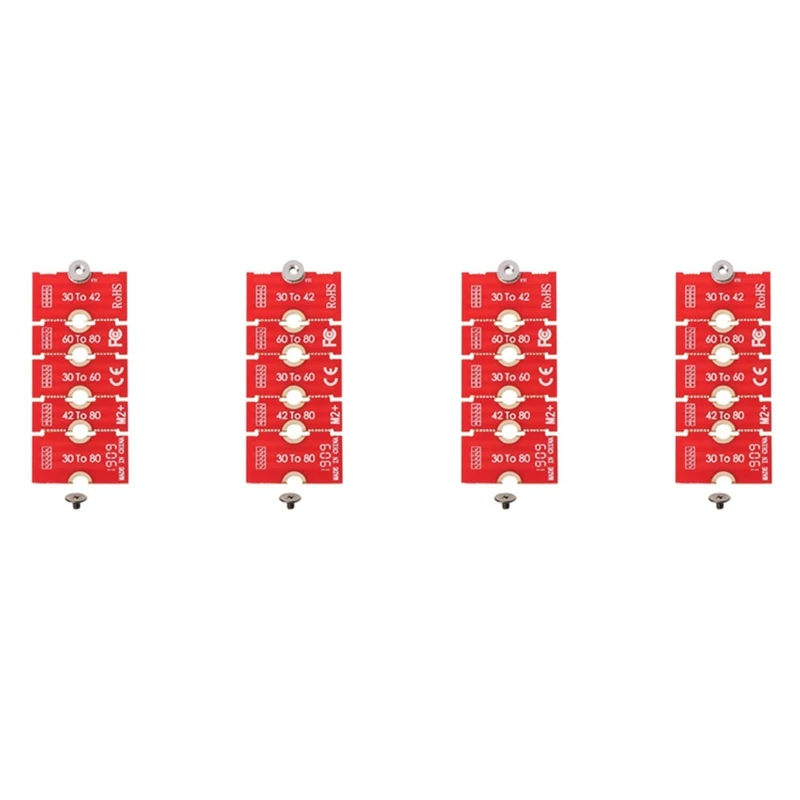 4Pcs M2 M2PLUS NGFF NVME M.2 Extended Transfer 2230, 2242, 2260, 2280 Aircraft M2 CHANGE LONG SIZE U.2 M3 M.3 SSD 24BB