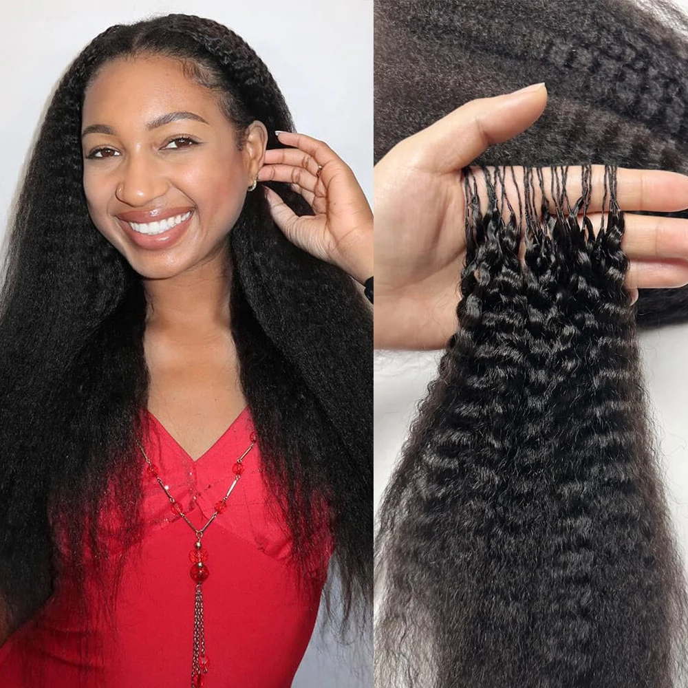 

Натуральные прямые волосы для крючкового плетения, без узлов, предварительно разделенные, многоразовые, из волос Реми, для чернокожих женщин.