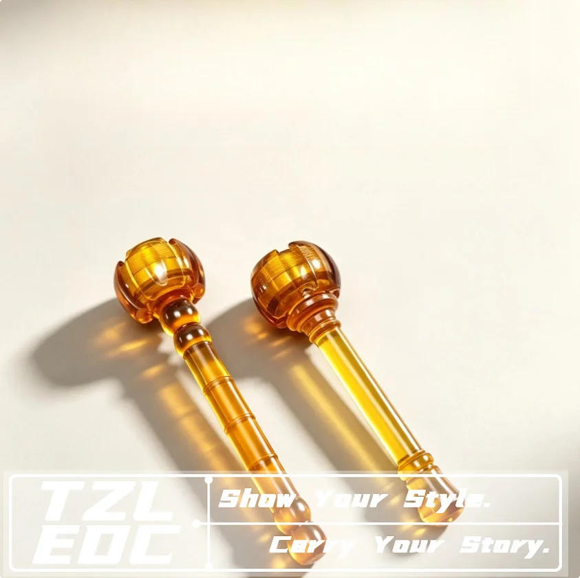 EDC Fidget Toy Rotatable Pumpkin Scepter Pocket Stress Relief Gadget Themed Hand Play Decoration Collectible Gift for Adults