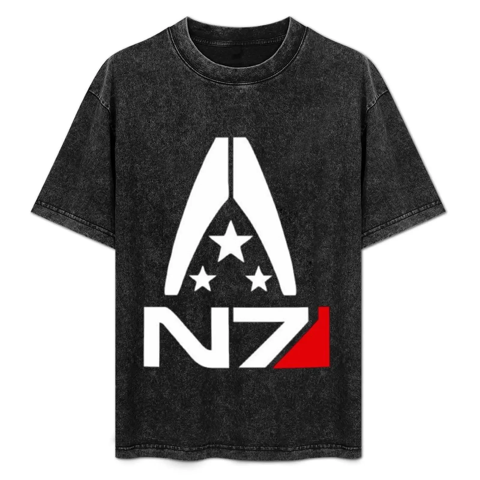 

Mass Effect Alliance N7 Logo T-Shirt Urban Style Print T-Shirt