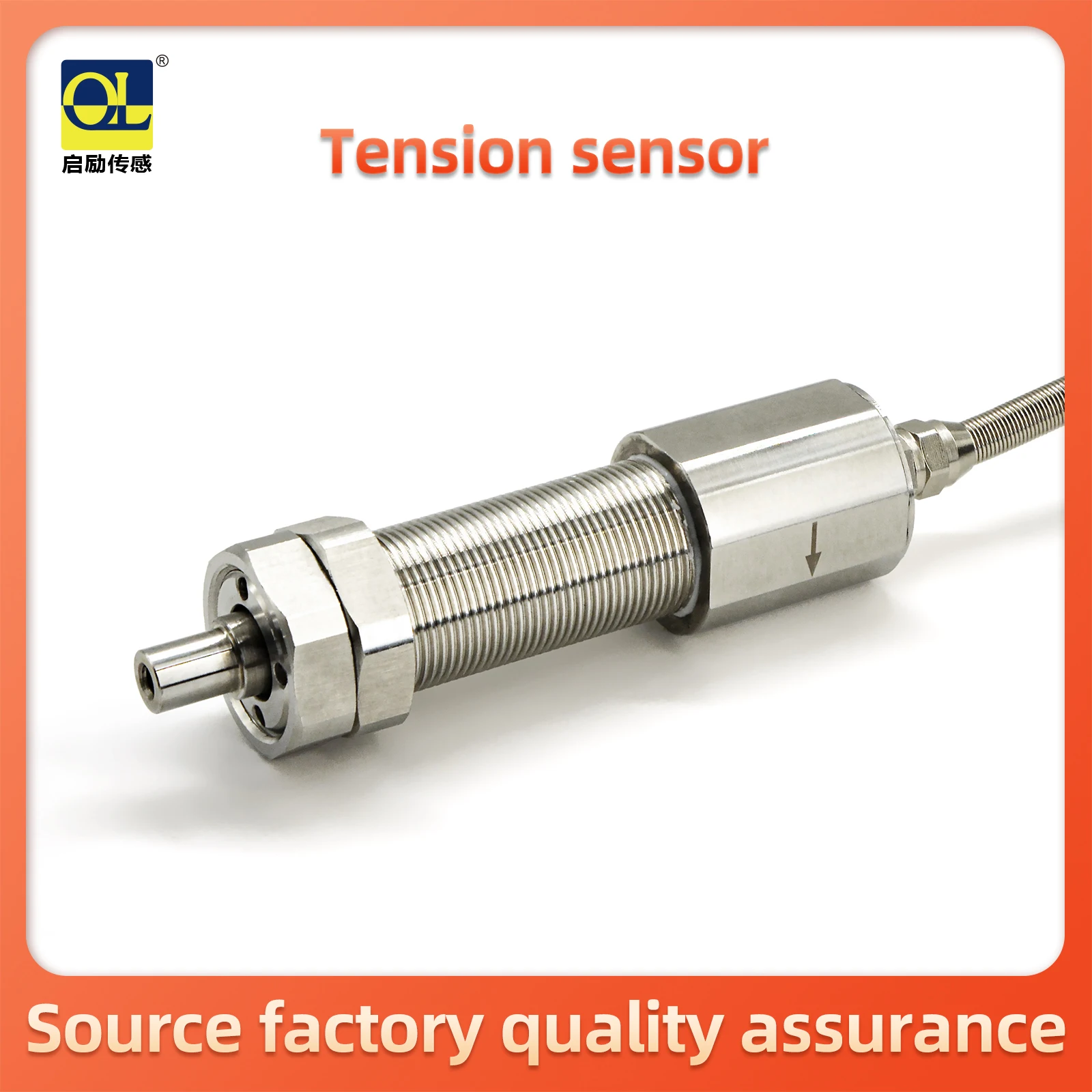 

Single pulley tension sensor Cable Textile manufacturing Force measurement yarn film fiber cloth tape winding force measurement