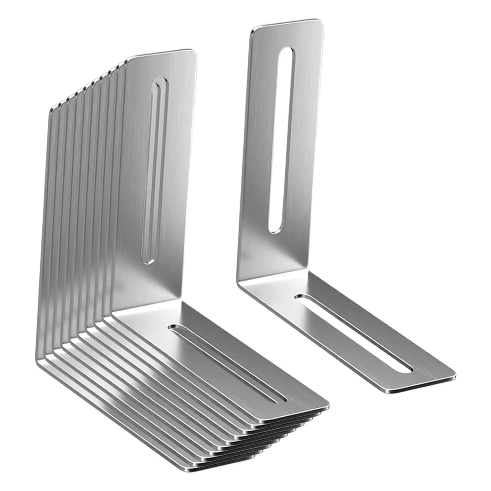 L Shape Stainless Steel Corner Bracket Reliable Tile Fixing Tool for Reusable Furniture Support