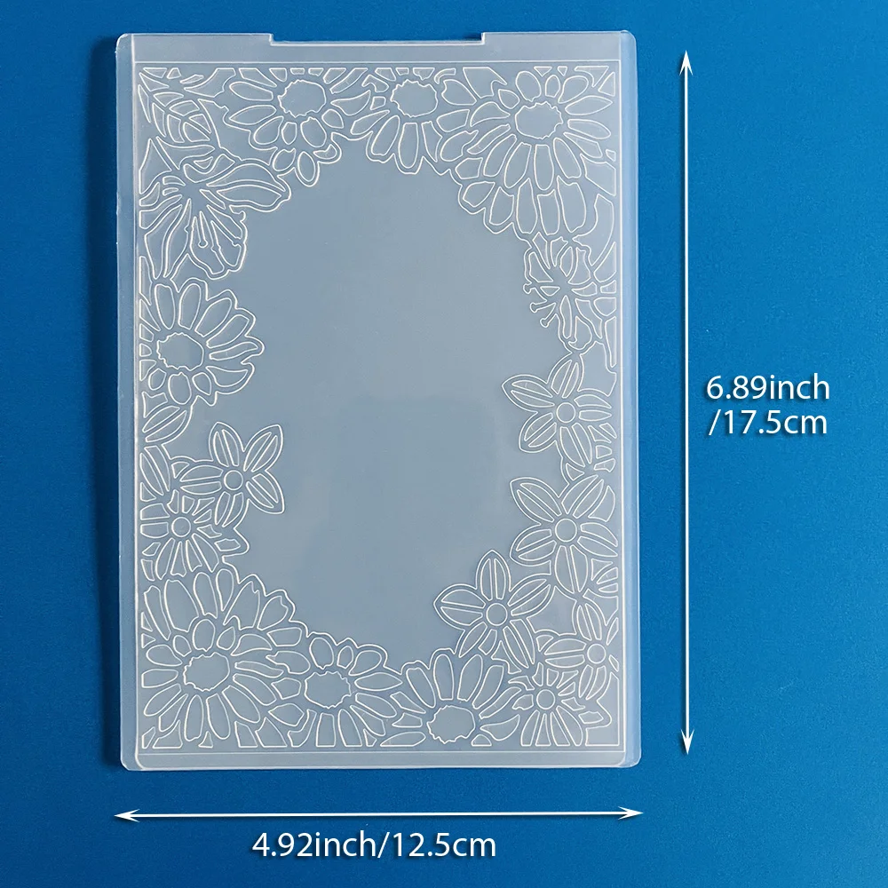 2D/Big Flower/Embossing Folders For Card Making Embossing Machine Template For Scrapbook Paper Craft Album Stamps Decor view 6