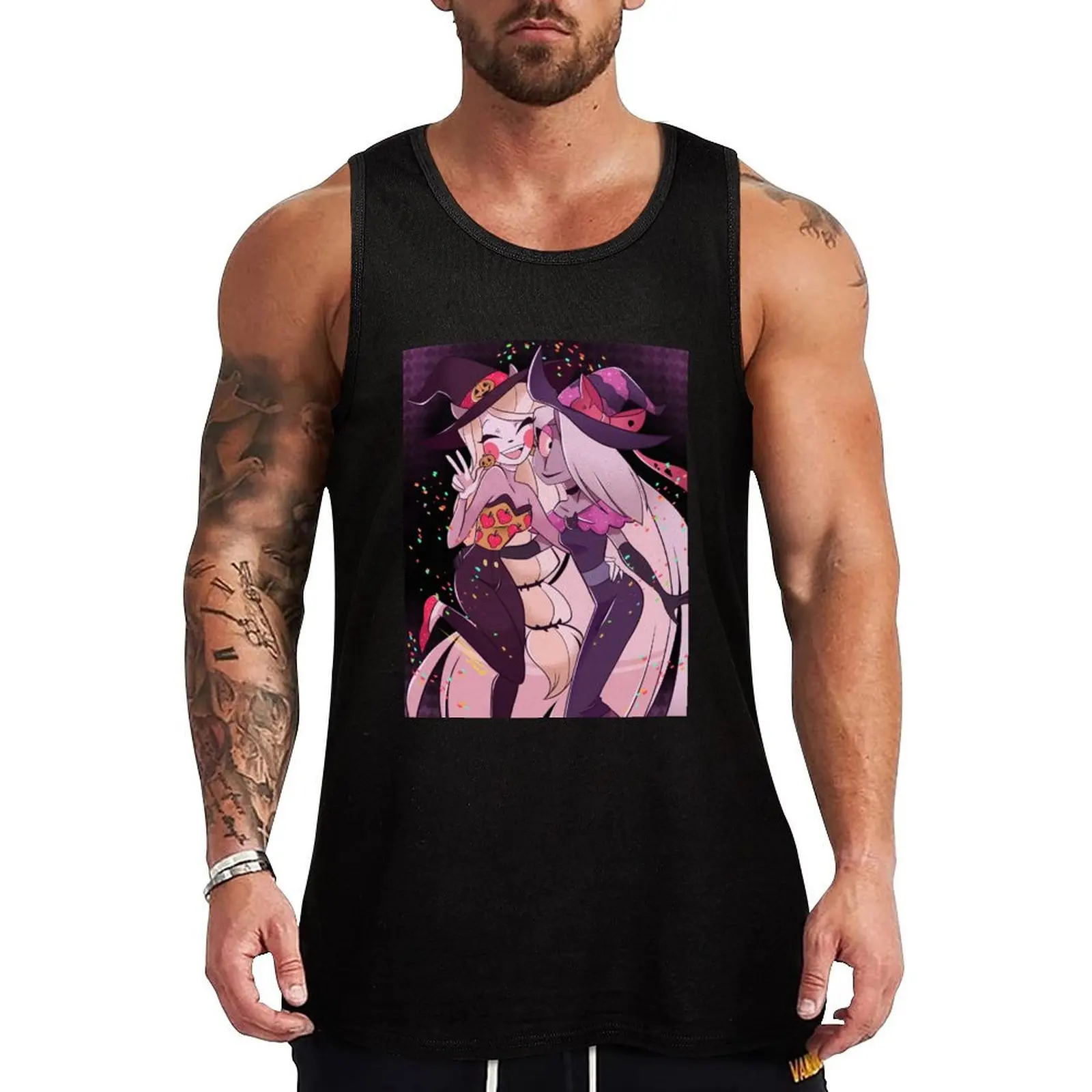 

Room hotel charliexvaggie Tank Top Men's tops summer clothes men 2025 anime top
