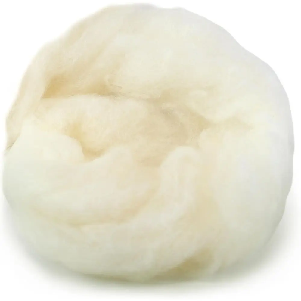 

Needle elting Wool, Carded Core Wool, White Roving or Wet Painting, DIY Dryer Balls, elting Pads, Supplies, and Bulk Chunky Yarn