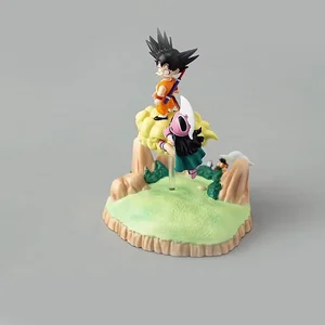 Anime Dragon Ball Angka Goku Figurine Chichi Action Figure Dbz PVC Patung Boneka Lucu Gk Koleksi Model Dekorasi Mainan Hadiah 10 angka chichi penjualan terbaik - №