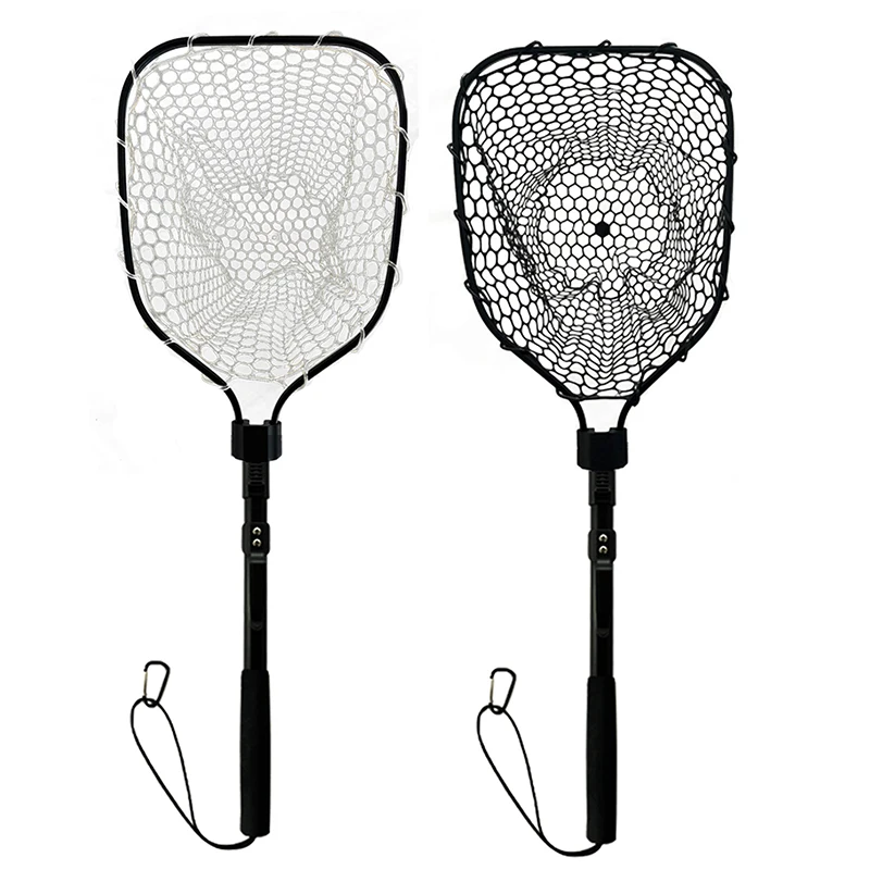 Lawaia Red de Pesca Plegable 73 cm – Cabezal Aluminio y Malla Silicona - imagen 2