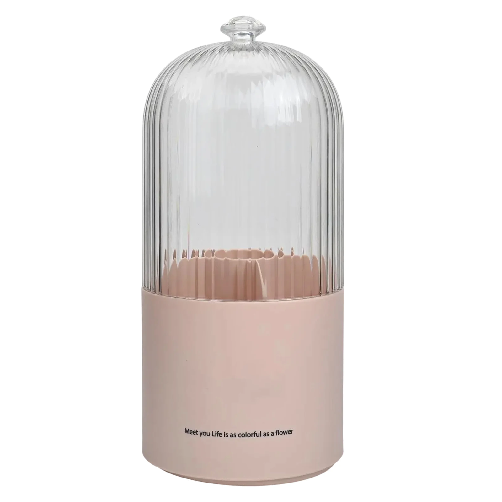 Beauty Routine Makeup Brush Holder Storage Box Versatile Storage Solution Cleaning Protection Cover Customizable Storage Options