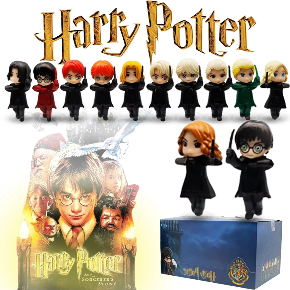 Harry Potter Blind Box Series Anime Cartoon Collection Cute Figures Ornaments Doll Children Christmas Surprise Box Decoration