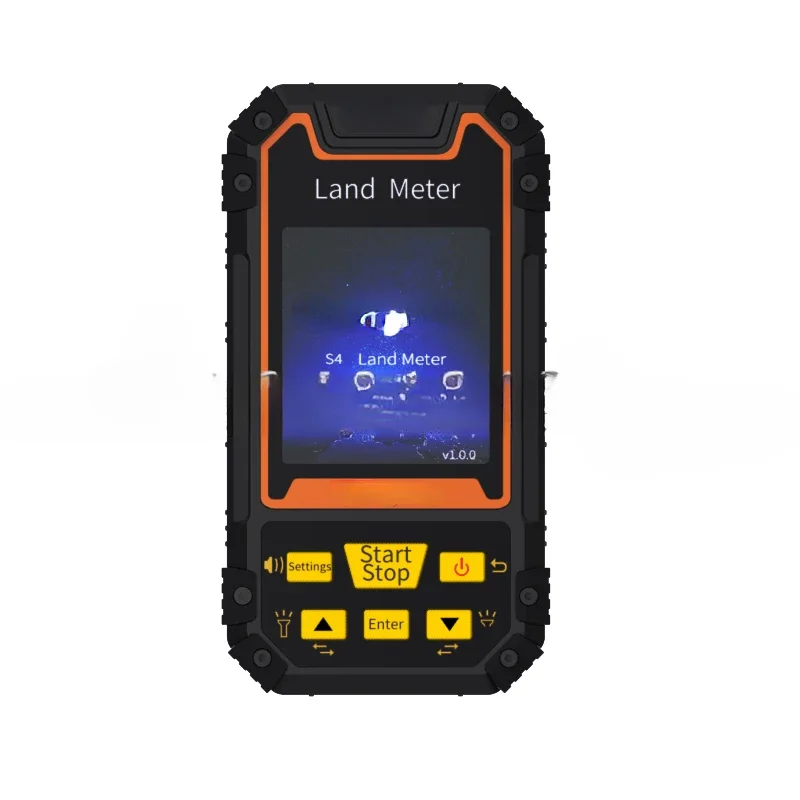 Land Meter S4 Color Screen GPS Land Meter Surveying Machine Professional GNSS Receiver Area Measurement Land Measure Meter