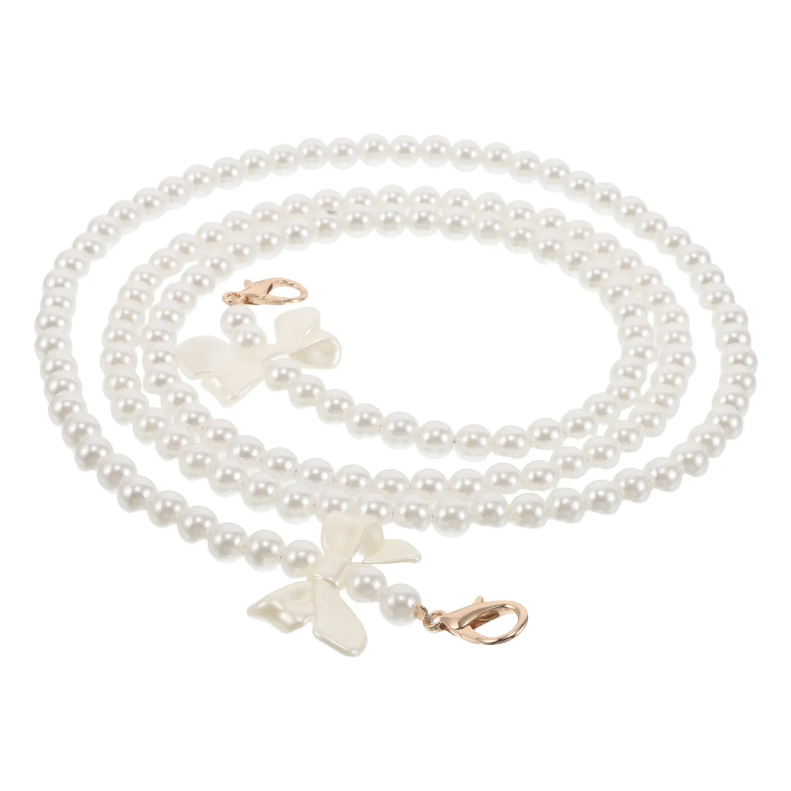 Dress Zipper Puller Alloy Lobster Clasp Beaded Chain 47 Length Back Zipper Helper Puller Tool for Long Dresses Elderly Women