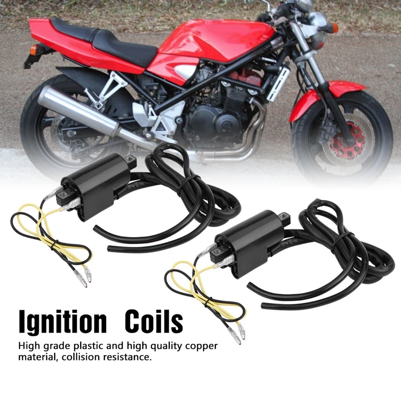 

2PCS Ignition Coil Motorcycle Ignition Coil For Suzuki GSF400 GSF600 GSF1200 Bandit