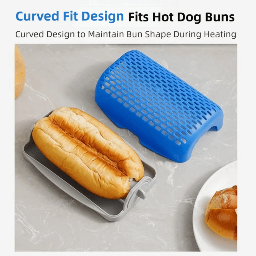 Baking Tool Creative Hot Dog Bread Mould Food Grade Reusable Hot Dog Bake Tray Heat Resistant DIY Hot Dog Bread Mold DIY Kitchen