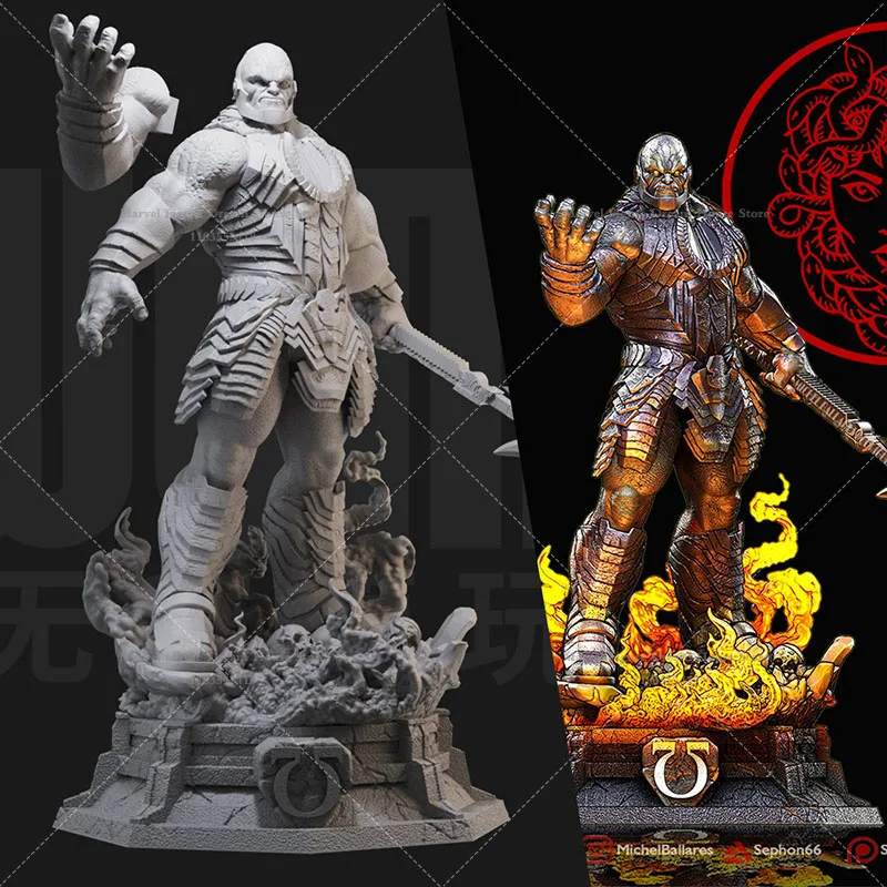 

1/24 1/18 Scale Art Statue Dark Tyrant Conquering Multiverse Leadership Conflict DIY Self-assembled GK 3D Resin Un-panited Doll