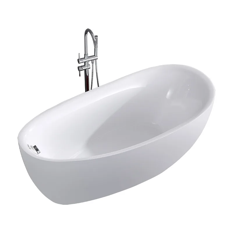 

Independent hotel home adult couple thickened acrylic bath Small apartment Internet celebrity Japanese European bath