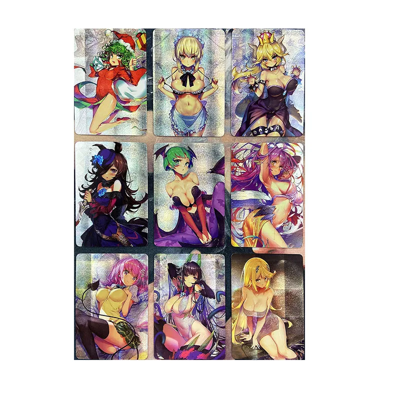 ACG-Anime Caseiro Flash Card, One Piece, Dragon Ball, Tatsumaki, Shen, Ele Coleção, Art Card, Natal, Presente de aniversário