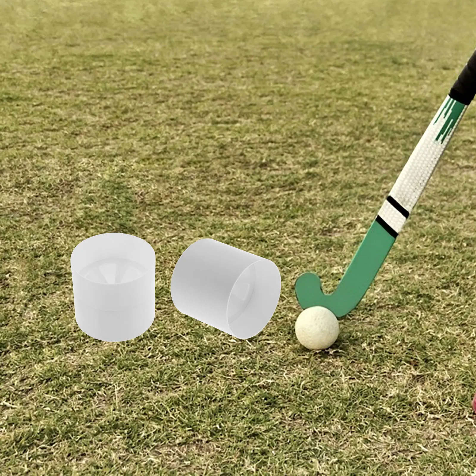 

2Pcs Golf Cup Plastic Putting Cups Putting Cup For Replace for Training Tool Repair Replace Fits Most Golfer Practice Aid