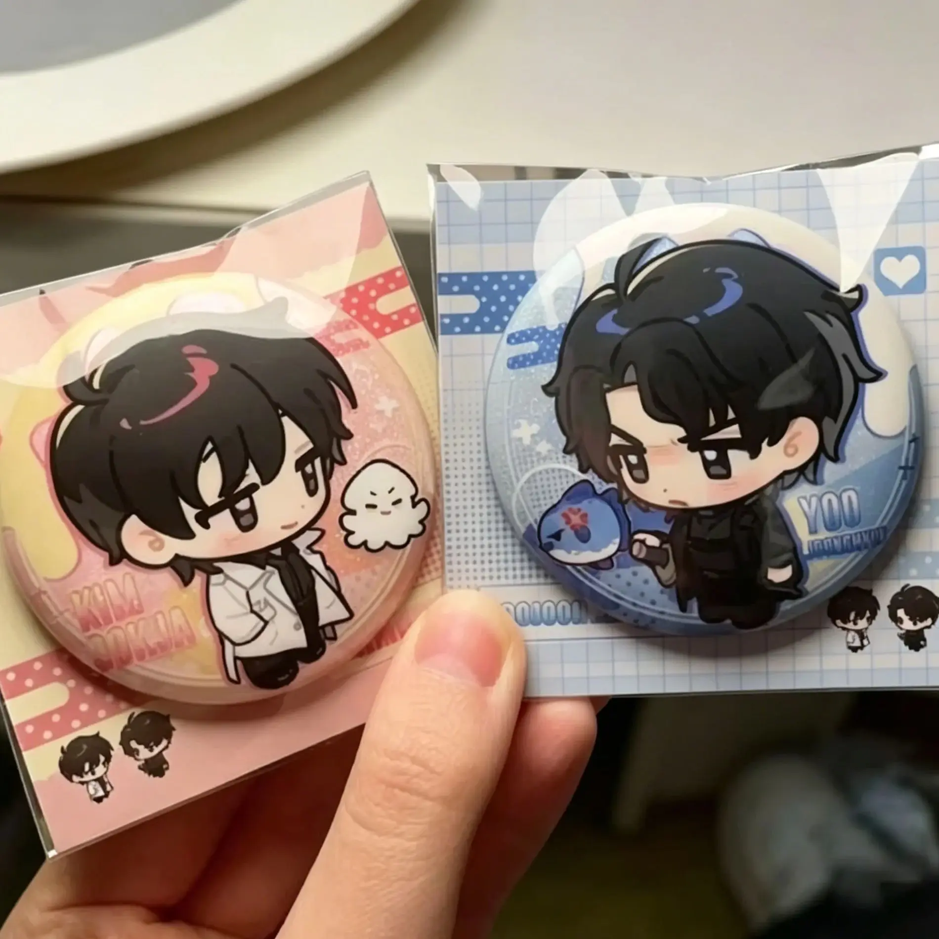 Omniscient Reader Viewpoint Kim Dokja Liu Yoo Joonghyuk Brooch Badge Foxtail Millet Peripheral Gift Clothing Backpack Accessorie