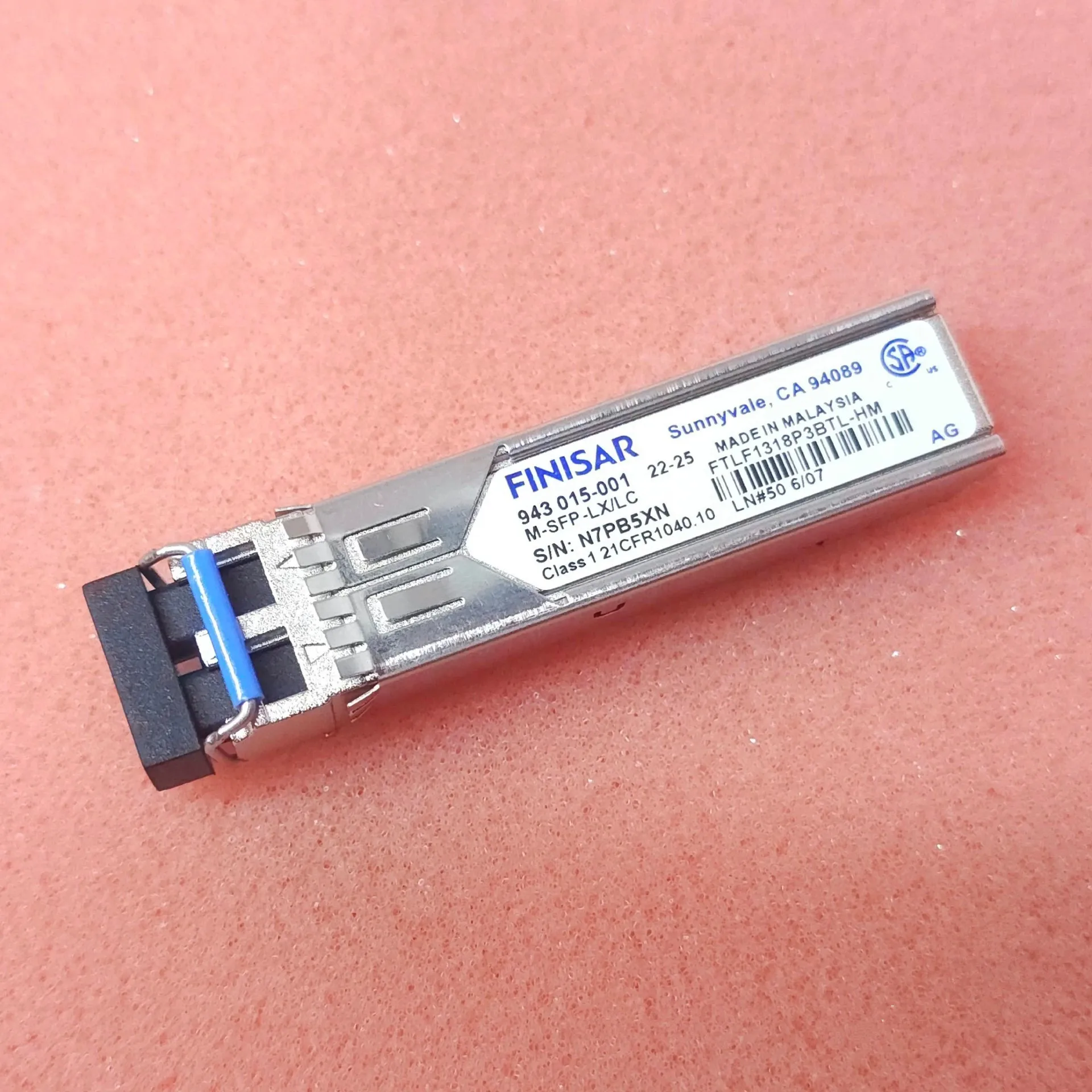 FTLF1318P3BTL-HM 1.25G 10KM M-SFP-LX/LC