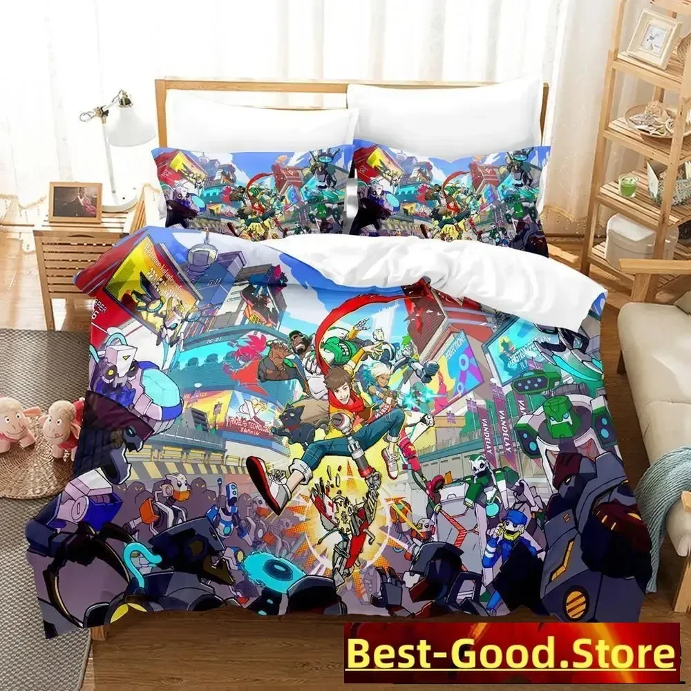 3D Print Game Hi-Fi Rush Bedding Set Single Twin Full Queen King Size Bed Set Adult Kid Bedroom Duvet cover Sets Home Textiles