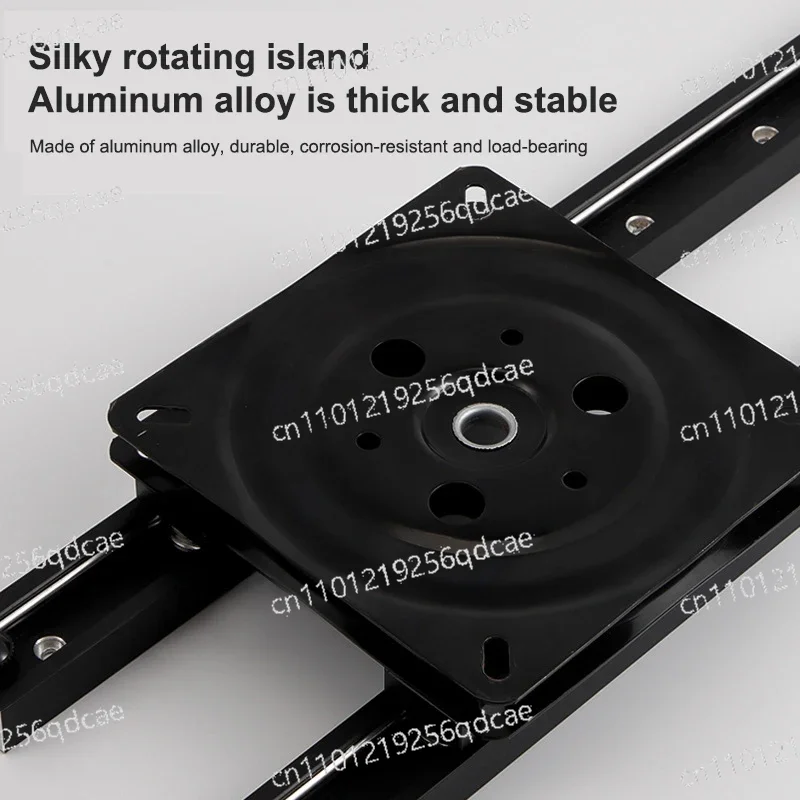 Top Rail System Rotating Mechanism Pull Out Expandable Countertops Accessories Sliding Table for Kitchen Island Extension