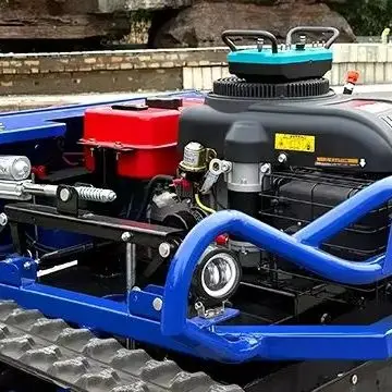 

Индивидуальная вездеходная газонокосилка с гусеничным дистанционным управлением, газонокосилка, ширина резки 800 мм.