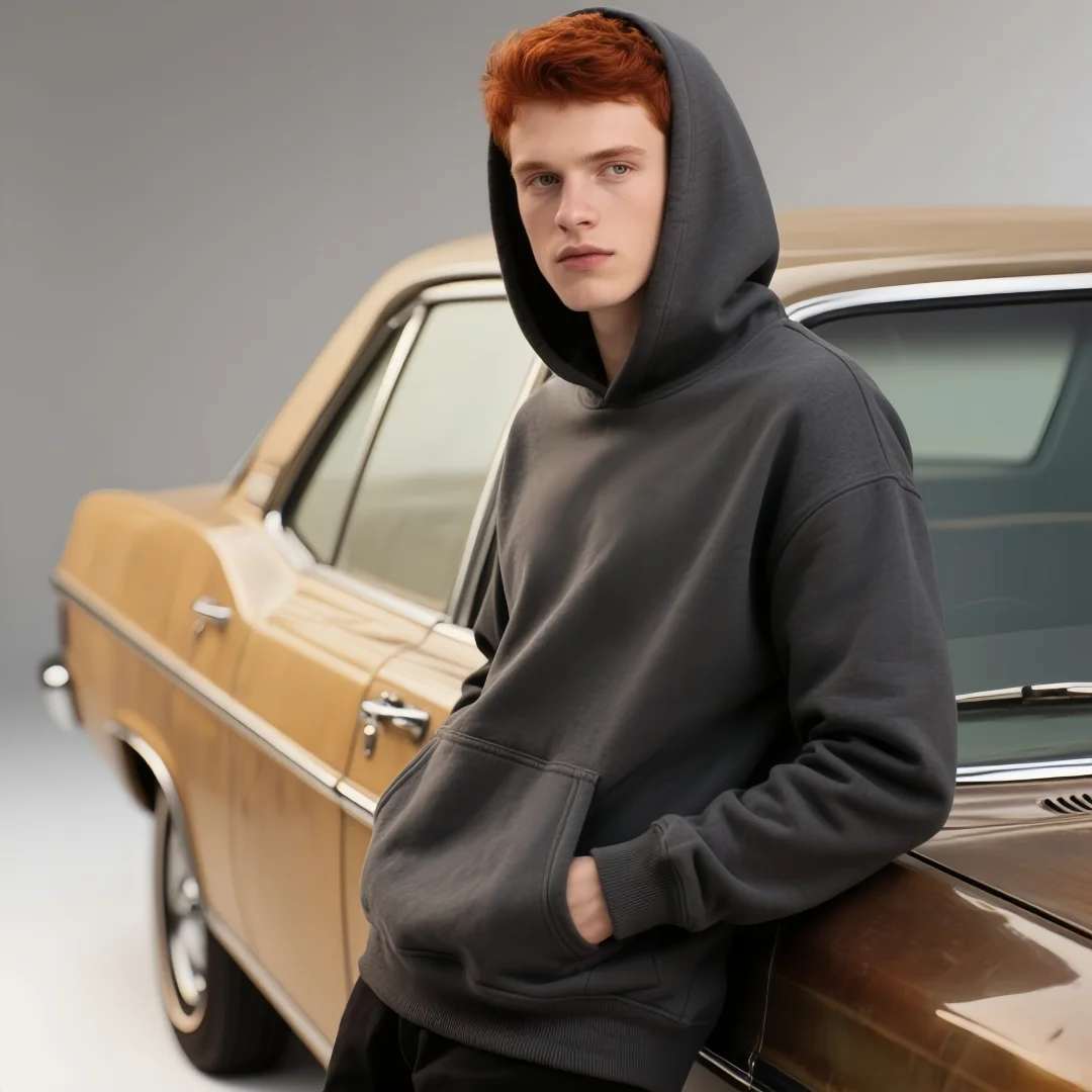 

Men's Autumn Winter Fleece Hoodies Fashion Casual Sweatshirts Harajuku Warm Oversized Pullovers 5 Colors Hip Hop Streetwear