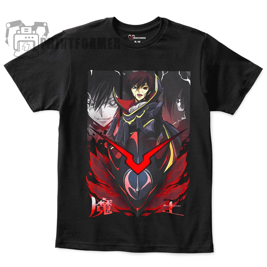 T-Shirt Character Lelouch Lamperouge Ani-Art