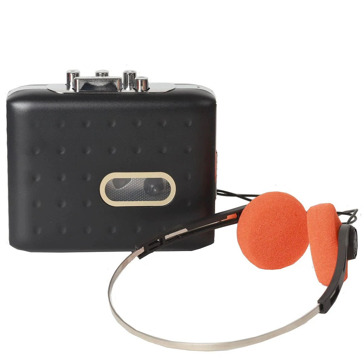 Vintage High Fidelity Portable Tape Recorder USB Tape Transcription Cassette Player Walkman, Support Recording Tape