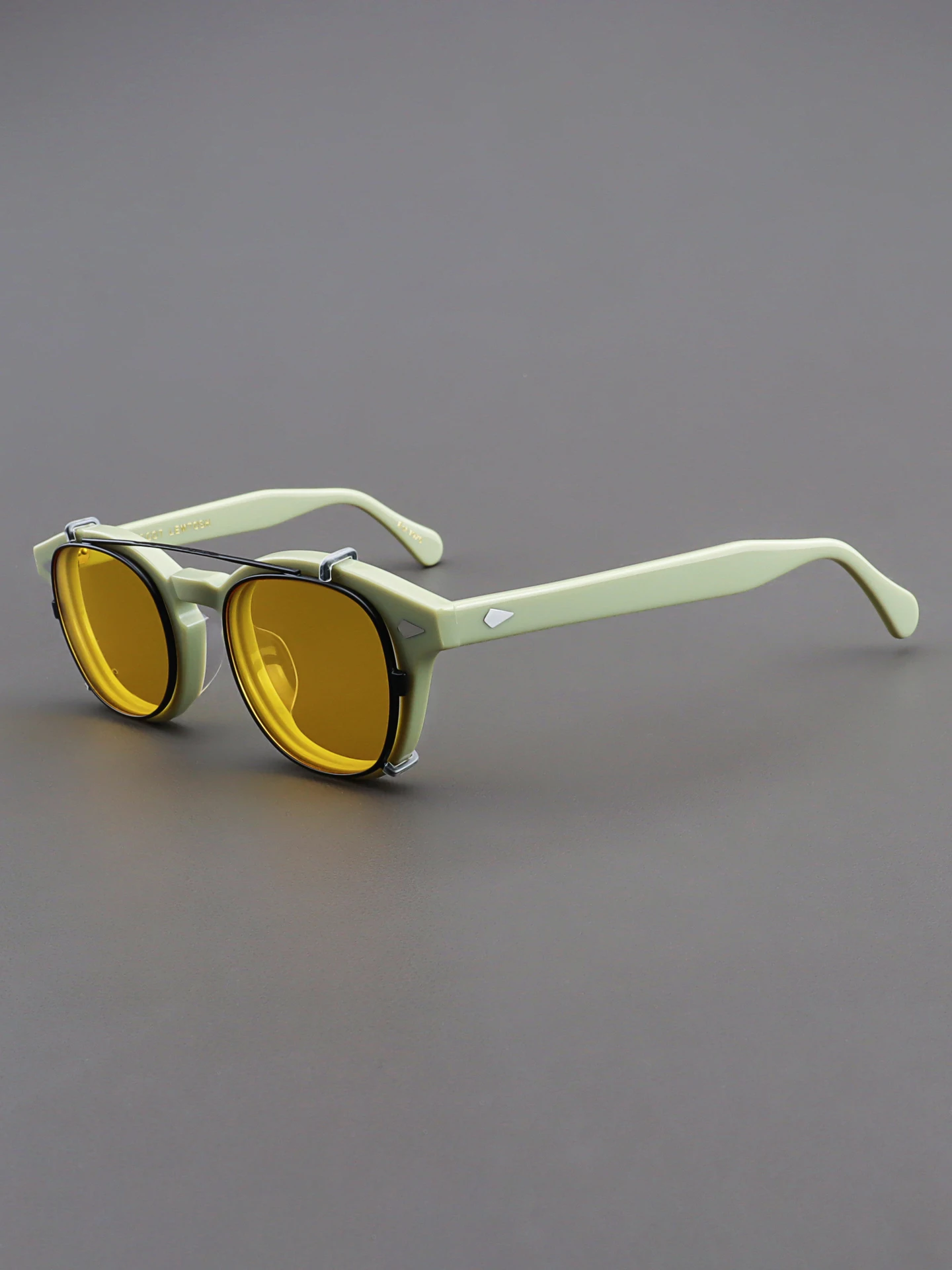 moscot-lemtosh-unisex-green-frame-night-vision-double-layer-sunglasses-yellow-polarized-optical-glasses-for-men-and-women