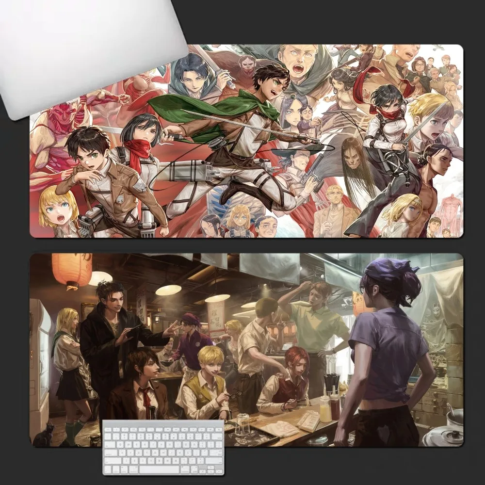 

Attack On Titan Classic Anime New Arrivals Large Gaming Mousepad L XL XXL Gamer Mouse Pad Size For Keyboards Mat Mousepad