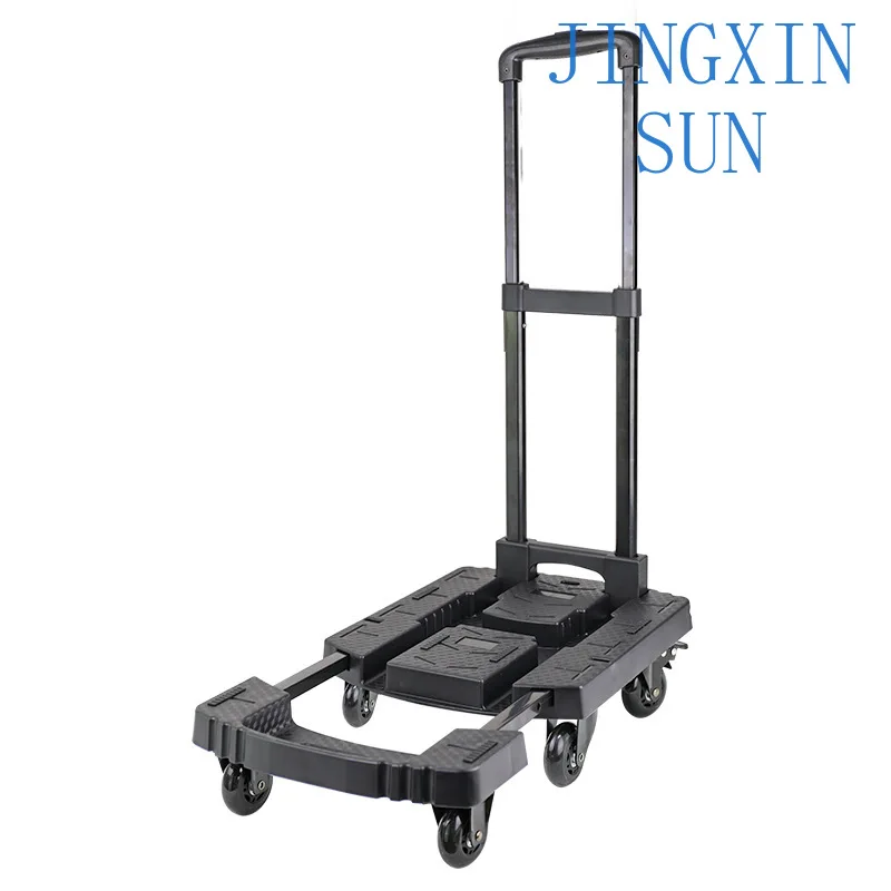 Direct supply folding trolley trolley luggage cart flatbed truck portable cargo handling turtle cart