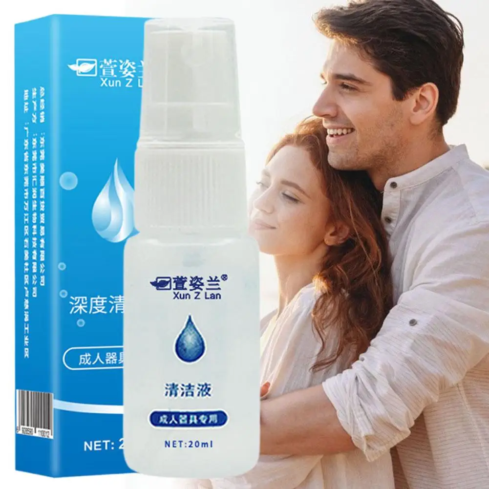 20 مللي تطهير السائل لعبة مضادة للبكتيريا نظافة رذاذ للجنس هزاز التعقيم غسل اللازمة المثيرة الجنس لعب O9S7