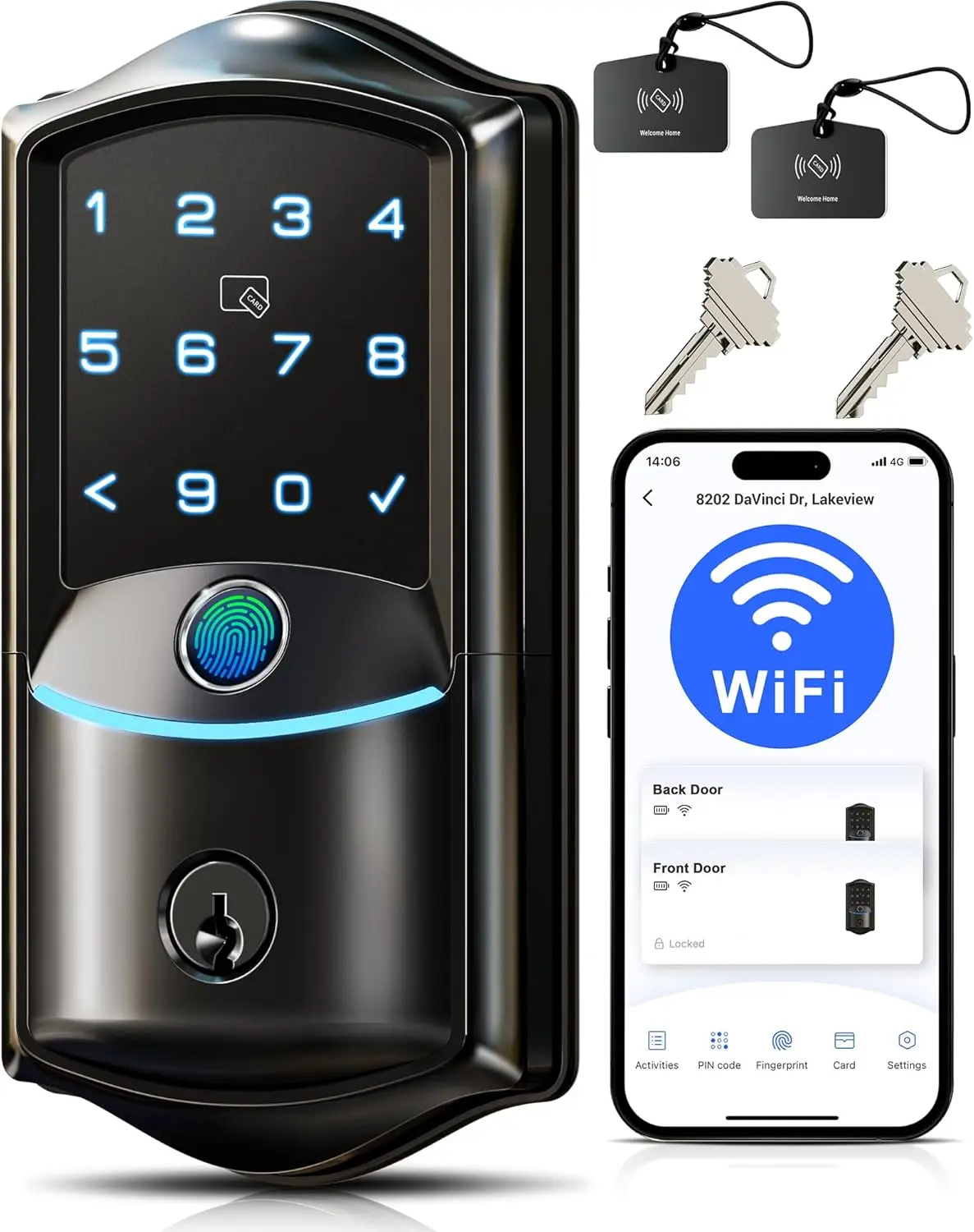 Wi-Fi Smart Lock Wi…