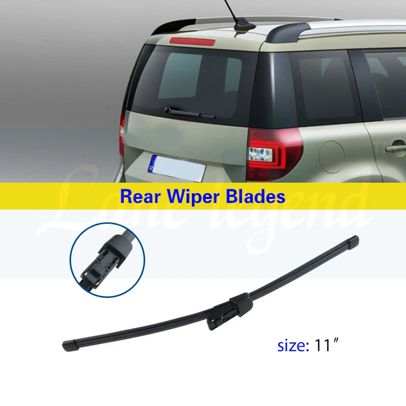 Wiper Front Rear Wiper Blades Set For Skoda Yeti 2009-2017 Windshield Windscreen Window Rain Brushes 2014 2015 2016 24\