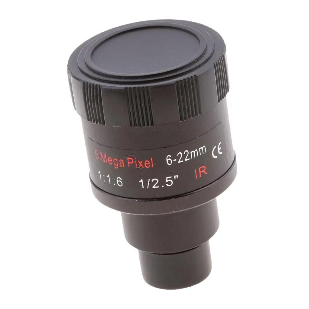 Varifocal Zoomレンズセキュリティカメラ、5メガピクセル、スーパー、6〜22mm