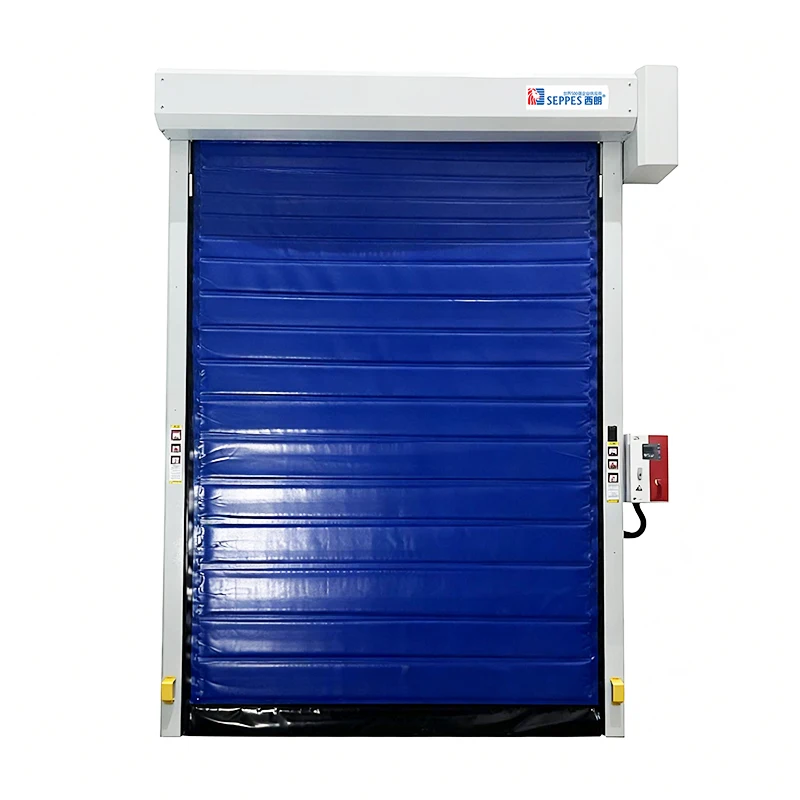 Industrial Heavy  Insulated High Speed Roll up Door for Warehouse Loading Dock with Impact Resistance
