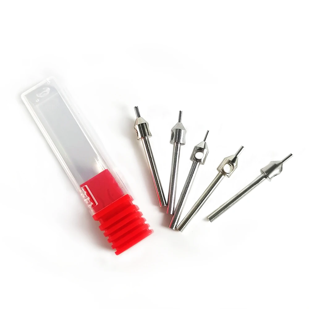 5PCS Motorized and Manual Hair Transplant Hole Punches With Special 4-edge Saw Blade Hair Follicle Extraction Scalp Care Tools