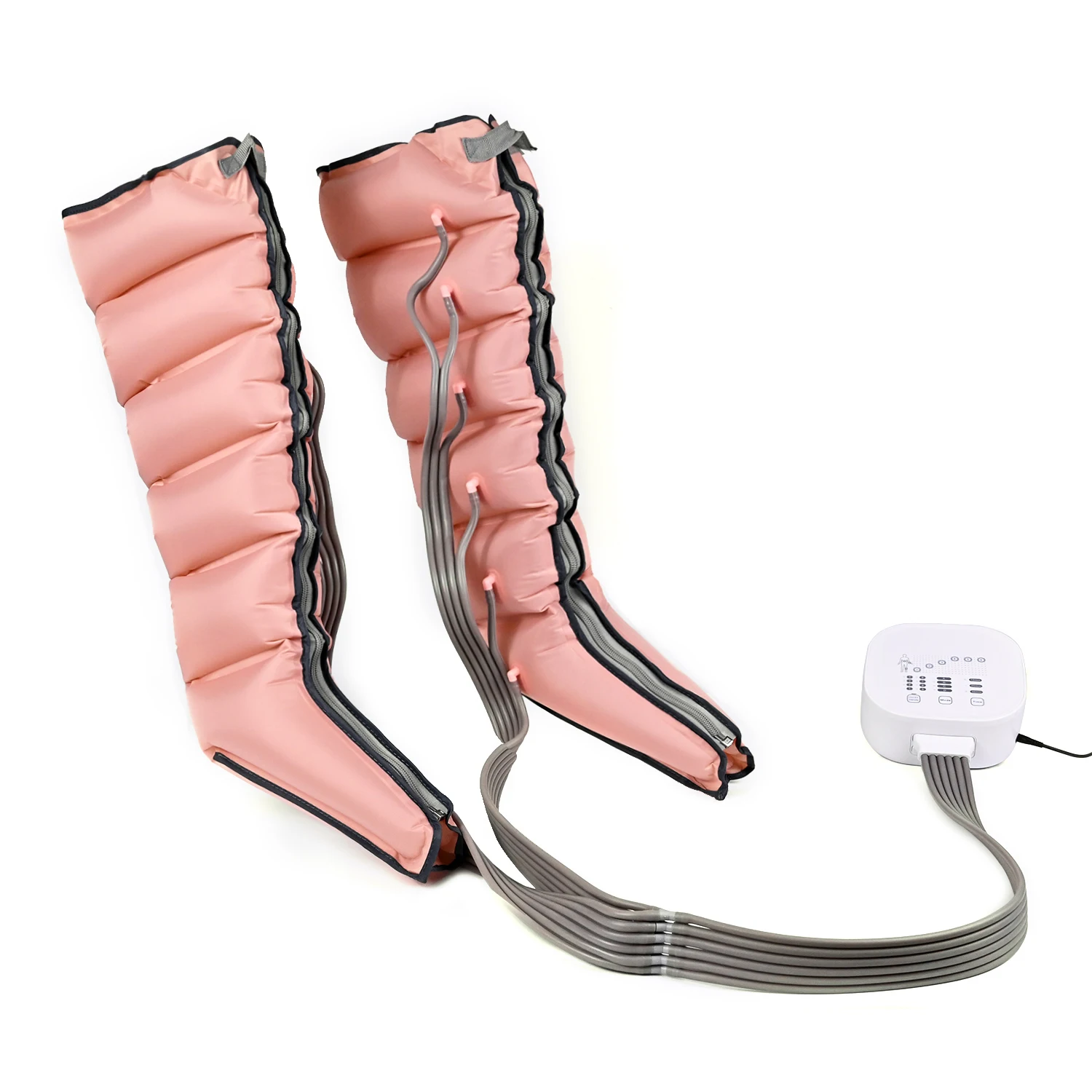 6 AIR Electric Portable Relax Recovery Therapy System Boots Air Compression Leg Compression Massager