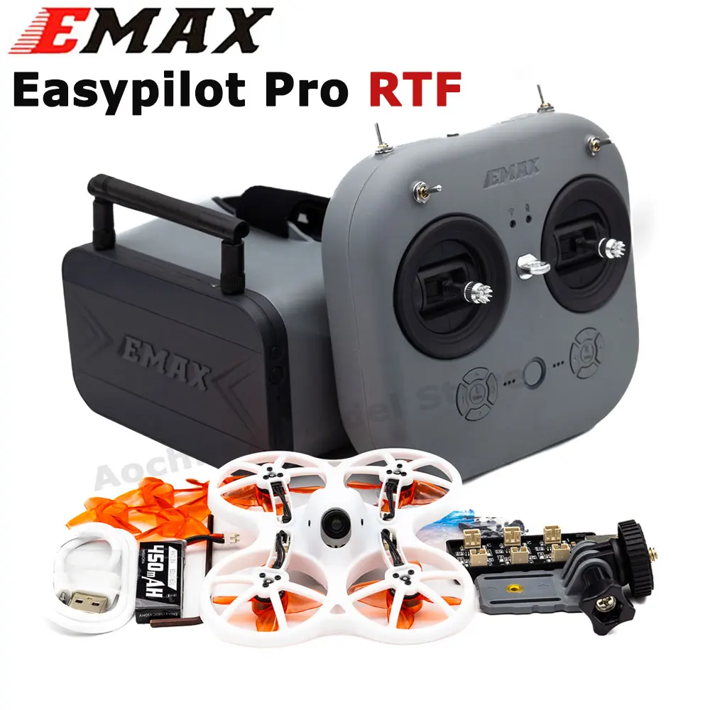 

Emax EZ Pilot Pro RTF Kit FPV Racing Drone Set for Beginners Ready-To-Fly FPV Drone w/ Controller Quadcopter