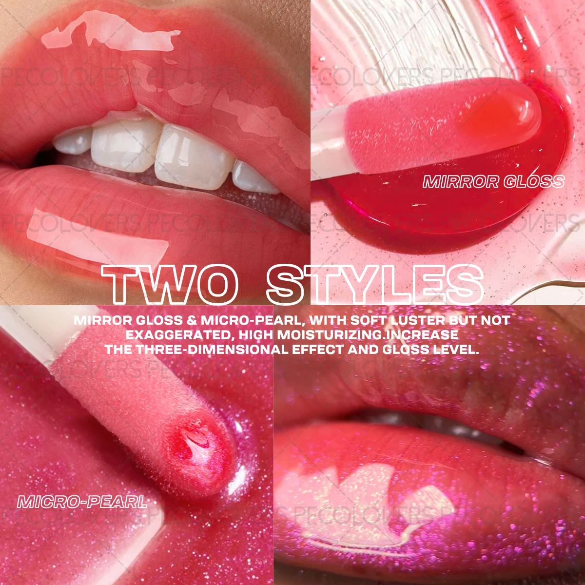 1 Stück feuchtigkeitsspendender Lipgloss, Lippenöl, langanhaltende Lippenfeuchtigkeit, Hochglanz-Lippenöl, getönter Lippenbalsam, natürlich feuchtigkeitsspendend