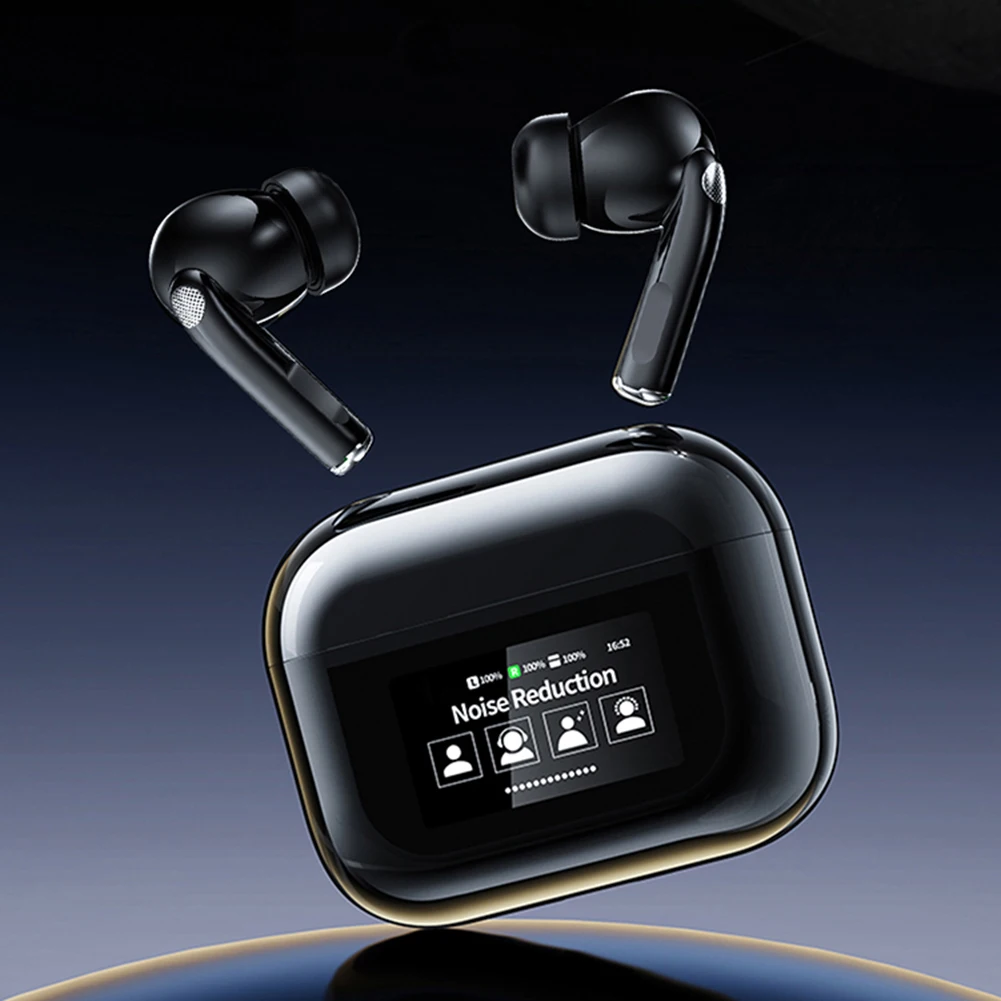 

Беспроводные наушники-переводчики BT 5,4 в реальном времени с шумоподавлением ANC, 144 языка, двусторонние наушники-переводчики для деловых поездок