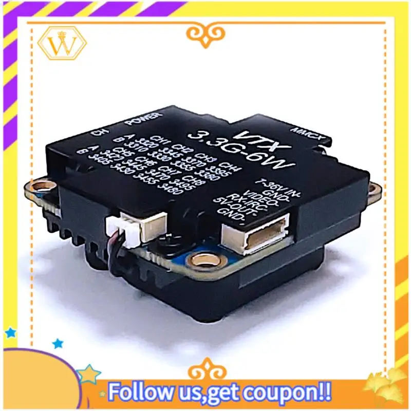 

Последний модуль передатчика VTX 16-канальный передатчик VTX 25 МВт/1000 МВт/3000 МВт/4000 МВт/6000 МВт Регулируемый