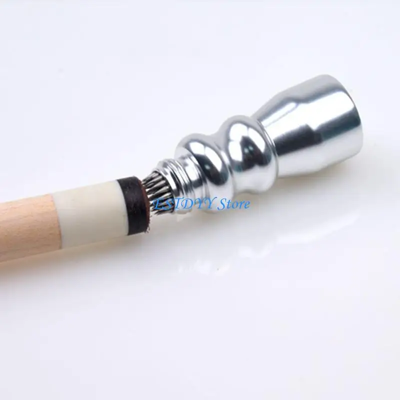 G6DE Cone Scuffer Portable Snooker Pick Repair Tool Tapper Billiard Ball